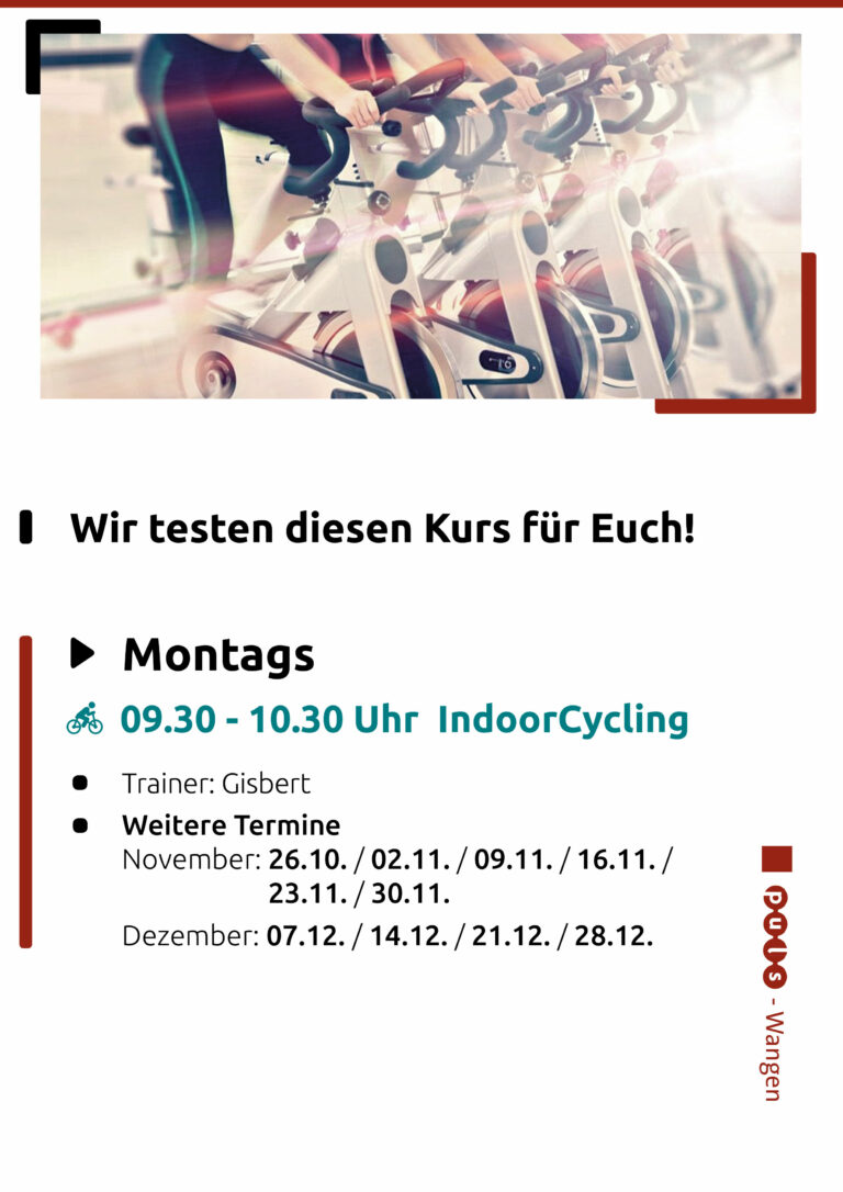 Wir testen Cycling! - Fitness 4x in Stuttgart